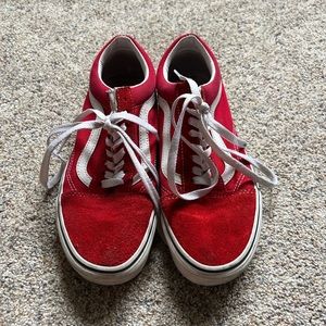 VANS OLD SKOOL RACING RED!!
